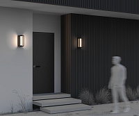 Maytoni Outdoor Expo Настенный светильник (бра) цвет: черный O480WL-L12B3K