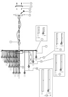 Maytoni Classic Linn Подвесной светильник цвет: хром MOD091PL-07CH