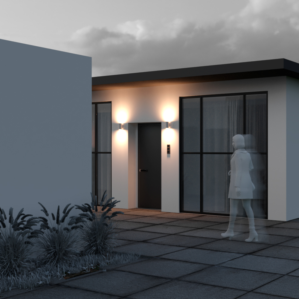 Maytoni Outdoor Shim Настенный светильник (бра) цвет: белый O303WL-L10W3K