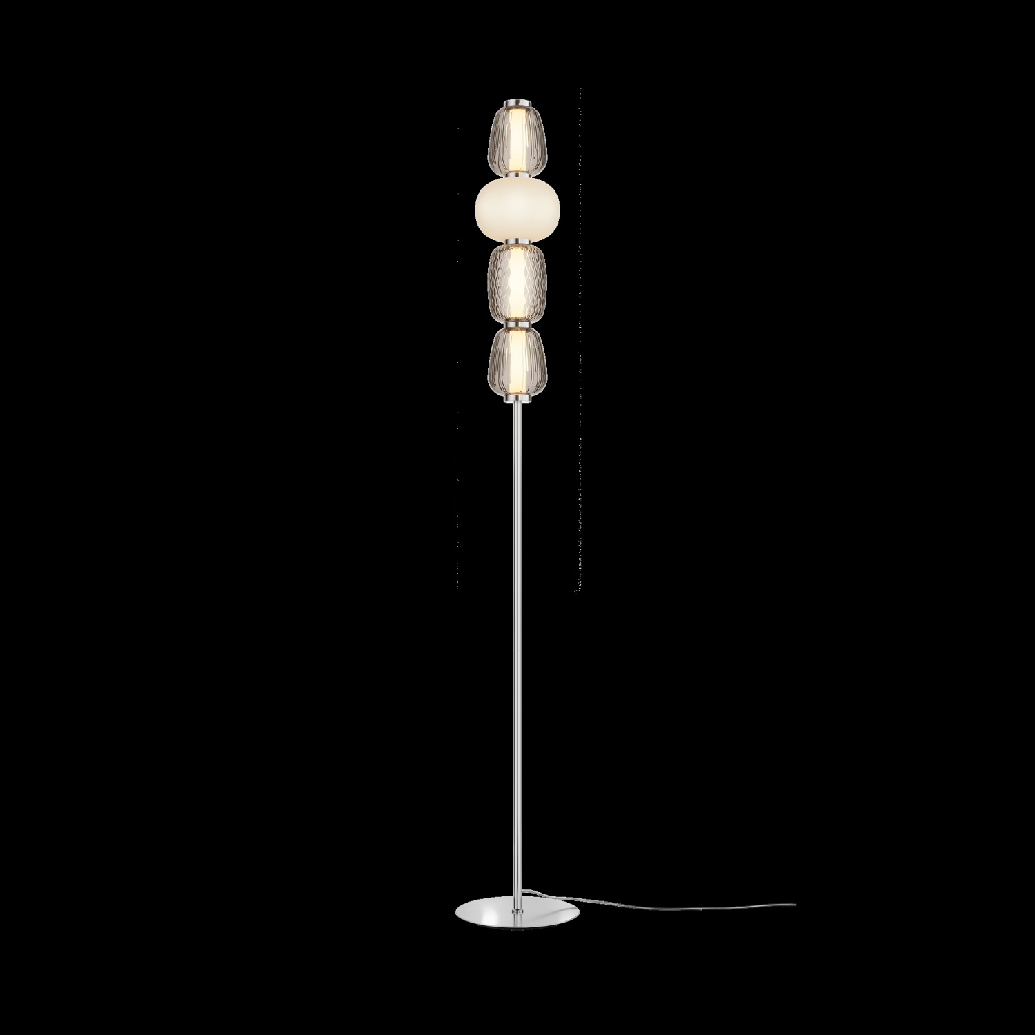 Maytoni Modern Pattern Напольный светильник (торшер) цвет: хром MOD267FL-L32CH3K