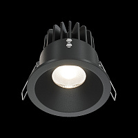 Maytoni Technical Zoom Встраиваемый светильник цвет: черный DL034-L12W4K-D-B