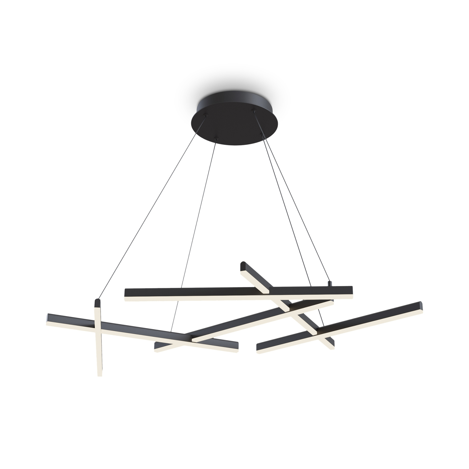 Maytoni Modern Line Подвесной светильник цвет: черный MOD016PL-L80BK