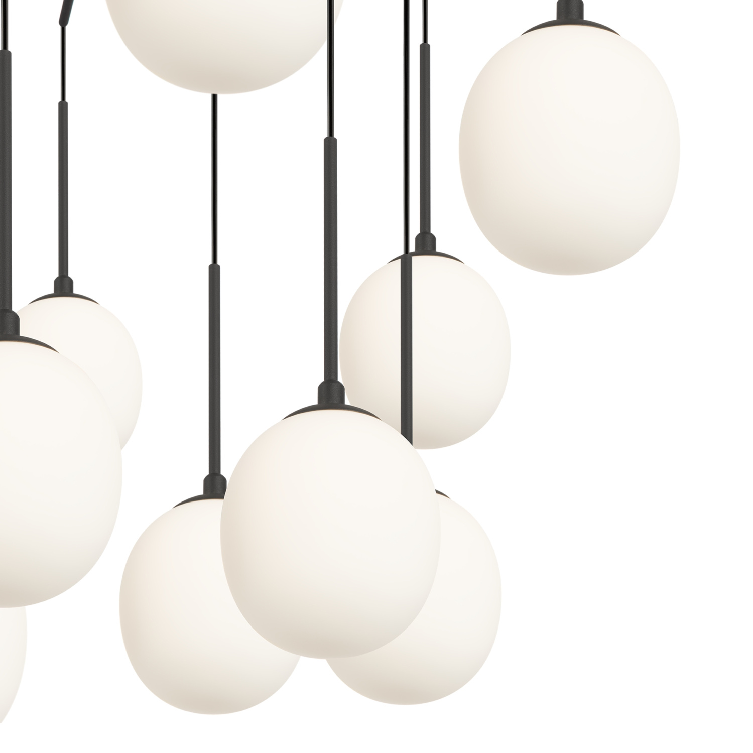 Maytoni Modern Branch Подвесной светильник цвет: черный и золото MOD176PL-12G