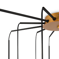 Maytoni Modern Branch Подвесной светильник цвет: черный и золото MOD176PL-12G