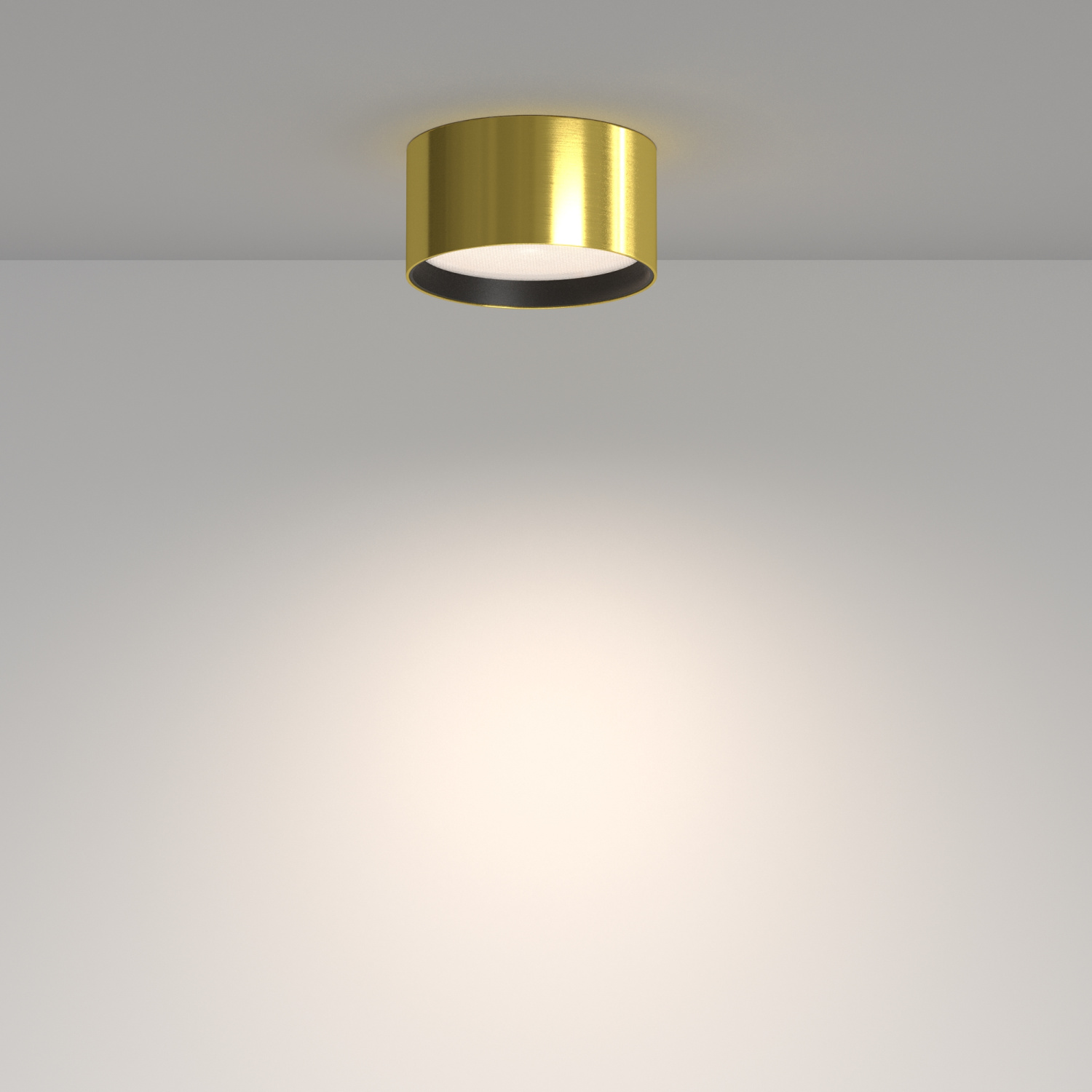 Maytoni Technical Glare Потолочный светильник цвет: латунь C091CL-12W4K-BS