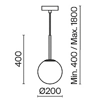 Maytoni Modern Basic form Подвесной светильник цвет: белый MOD321PL-01W1