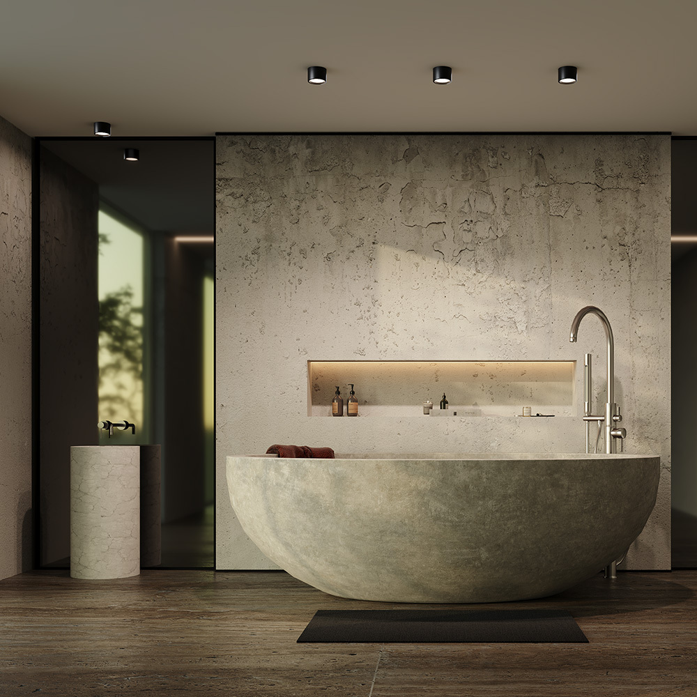 Maytoni Technical Hydra Потолочный светильник цвет: черный C090CL-10W4K-B