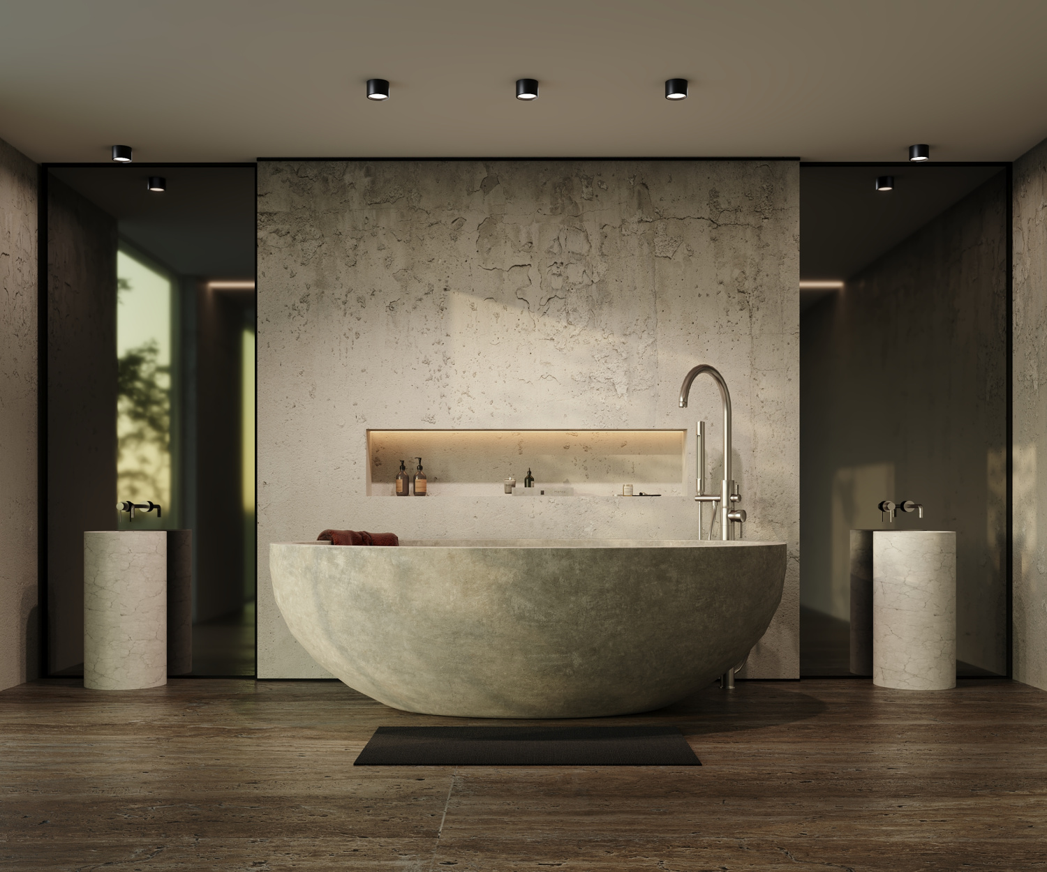 Maytoni Technical Hydra Потолочный светильник цвет: черный C090CL-10W4K-B