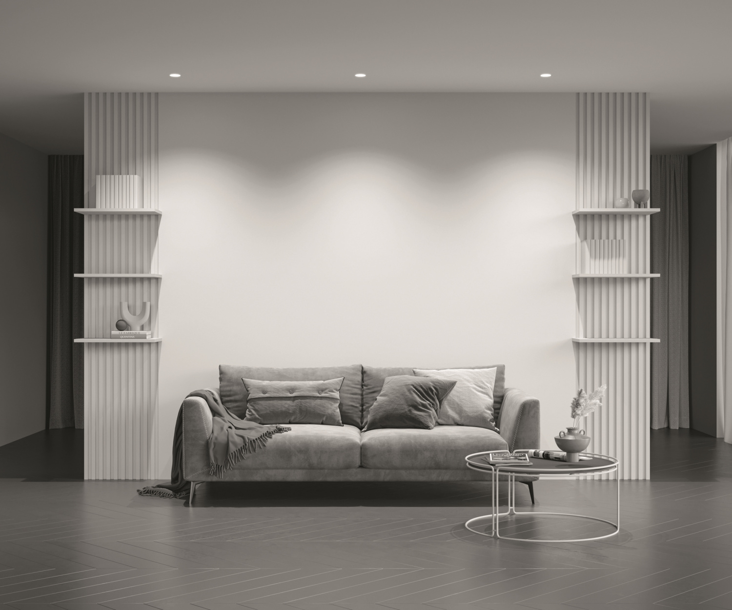 Maytoni Technical Share Встраиваемый светильник цвет: бело-черный DL051-U-2WB