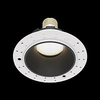 Maytoni Technical Share Встраиваемый светильник цвет: бело-черный DL051-U-2WB