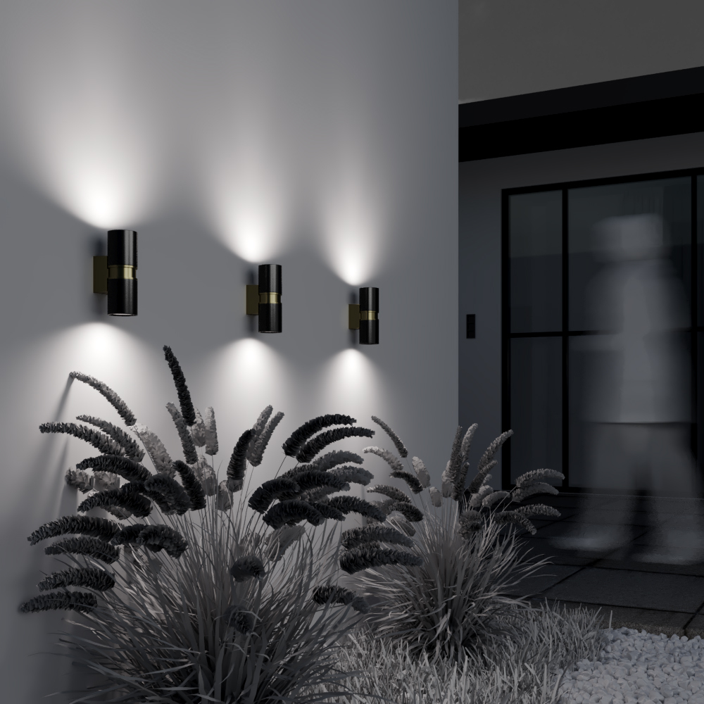 Maytoni Outdoor Bowery Настенный светильник (бра) цвет: черный O582WL-02B