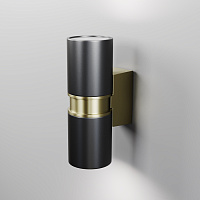 Maytoni Outdoor Bowery Настенный светильник (бра) цвет: черный O582WL-02B