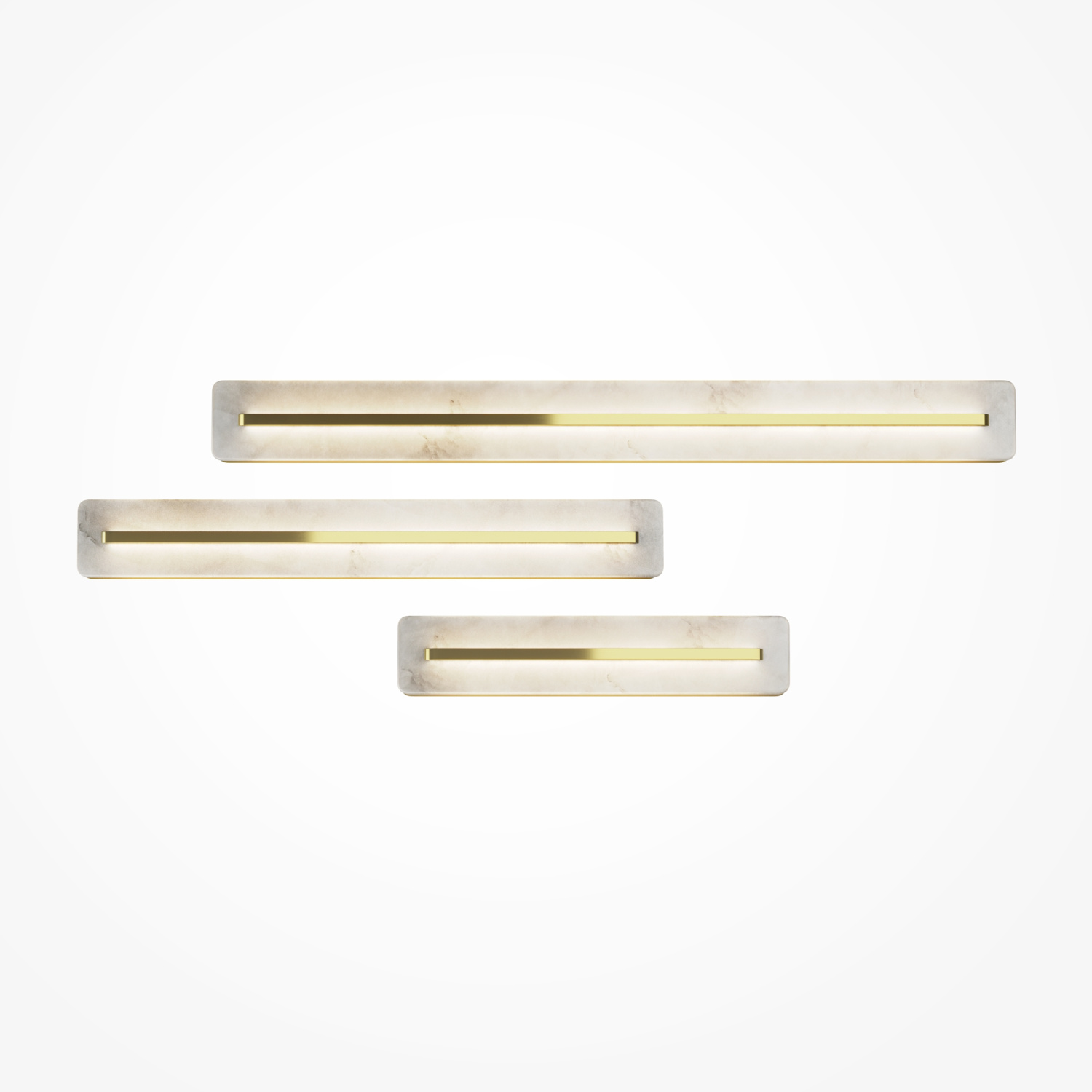 Maytoni Modern Albatre Настенный светильник (бра) цвет: латунь MOD366WL-L9BS3K