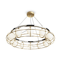 Maytoni Modern Carcass Подвесной светильник цвет: золото и хром MOD312PL-12GCH