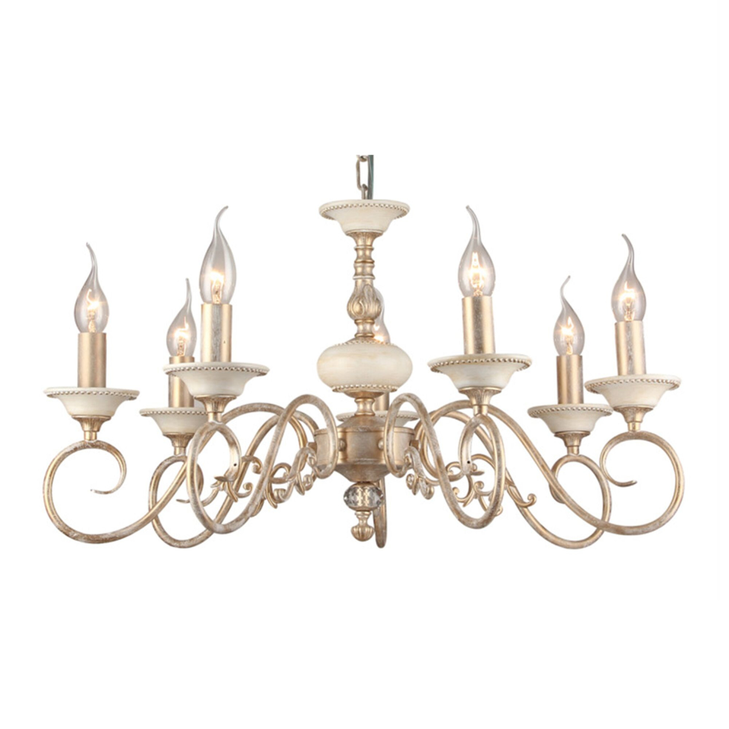 Maytoni Classic Perla Люстра цвет: кремовый с золотом ARM337-07-R