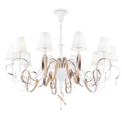 Maytoni Classic Intreccio Люстра цвет: белый с золотом ARM010-10-W