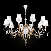 Maytoni Classic Intreccio Люстра цвет: белый с золотом ARM010-10-W