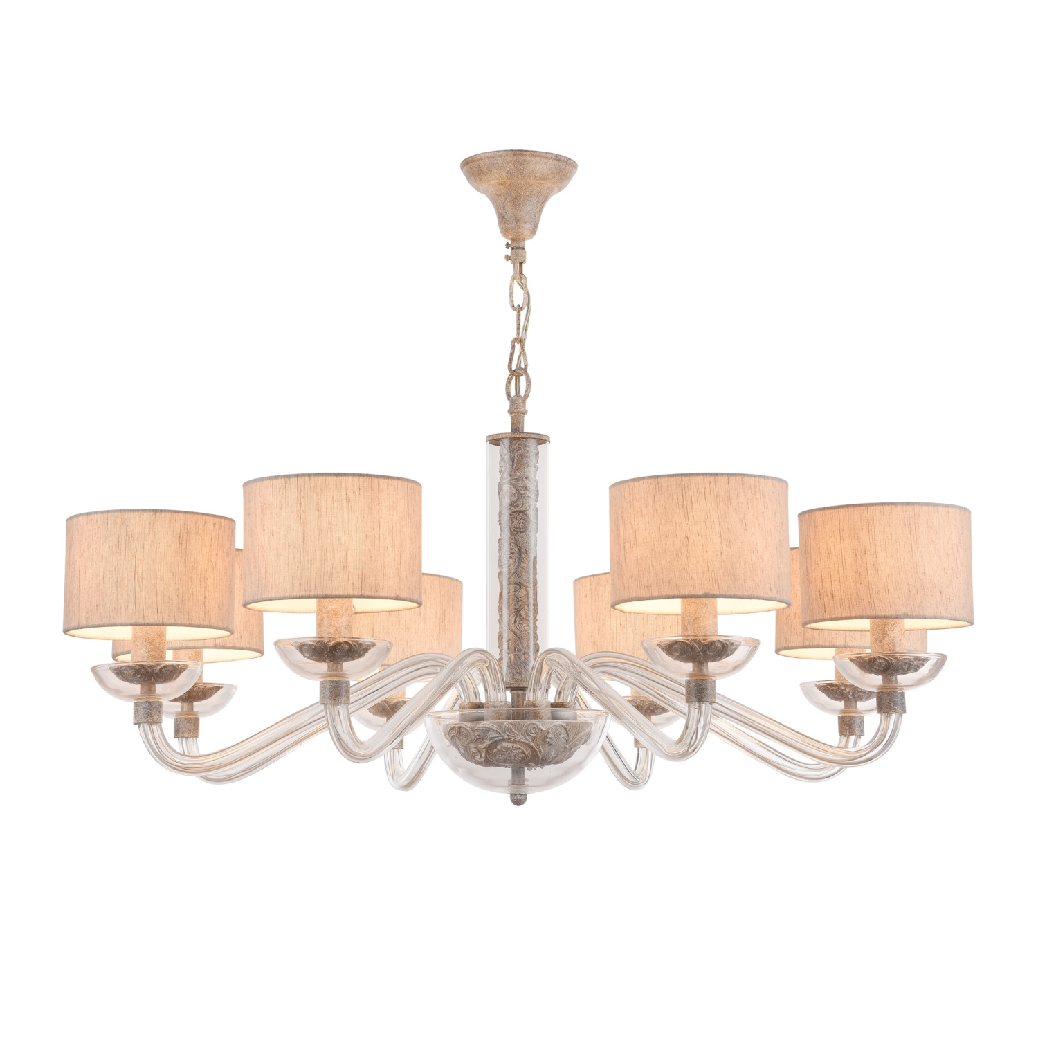 Maytoni Classic Maryland Люстра цвет: серый ARM526PL-08GR