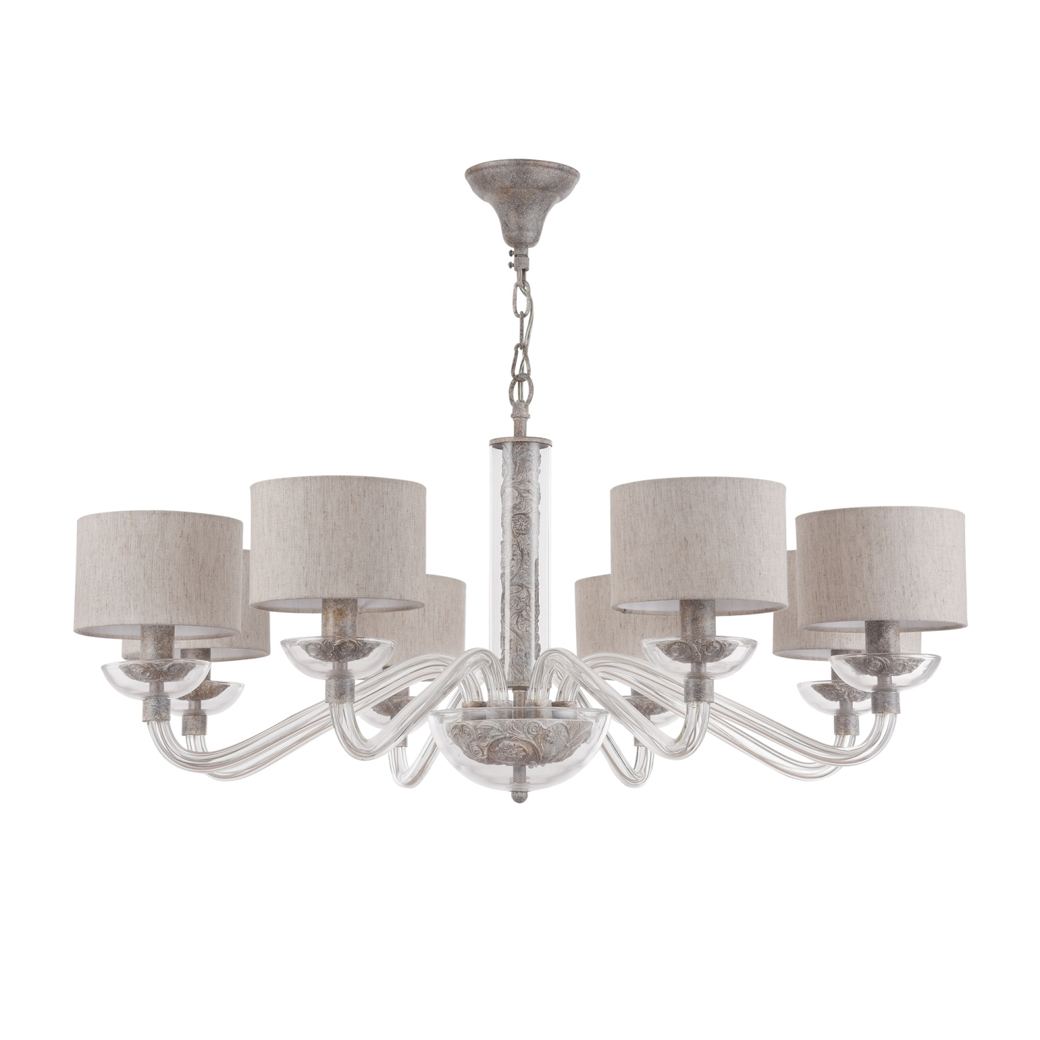 Maytoni Classic Maryland Люстра цвет: серый ARM526PL-08GR