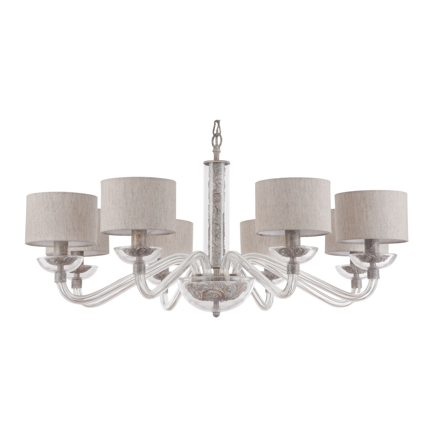 Maytoni Classic Maryland Люстра цвет: серый ARM526PL-08GR