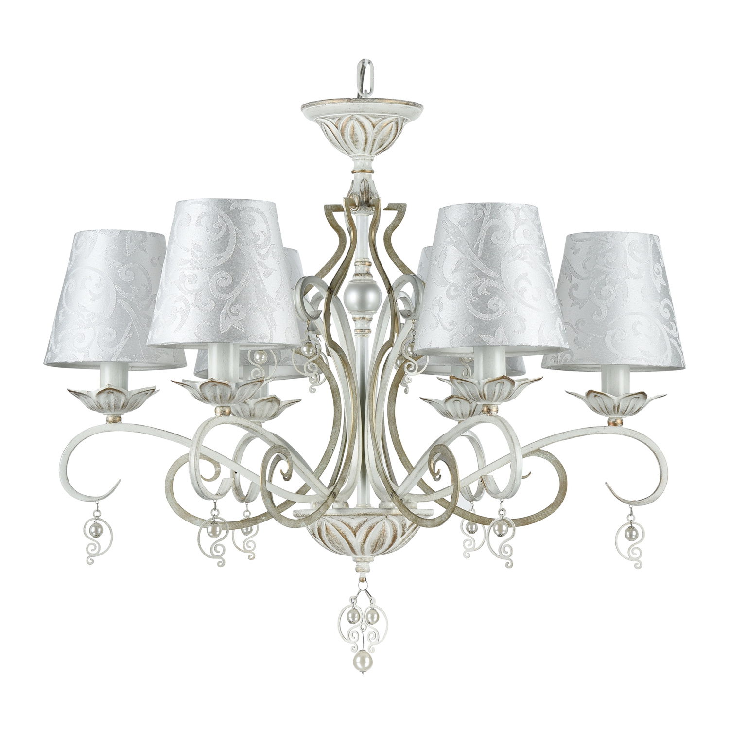 Maytoni Classic Monile Люстра цвет: белый с золотом ARM004-06-W