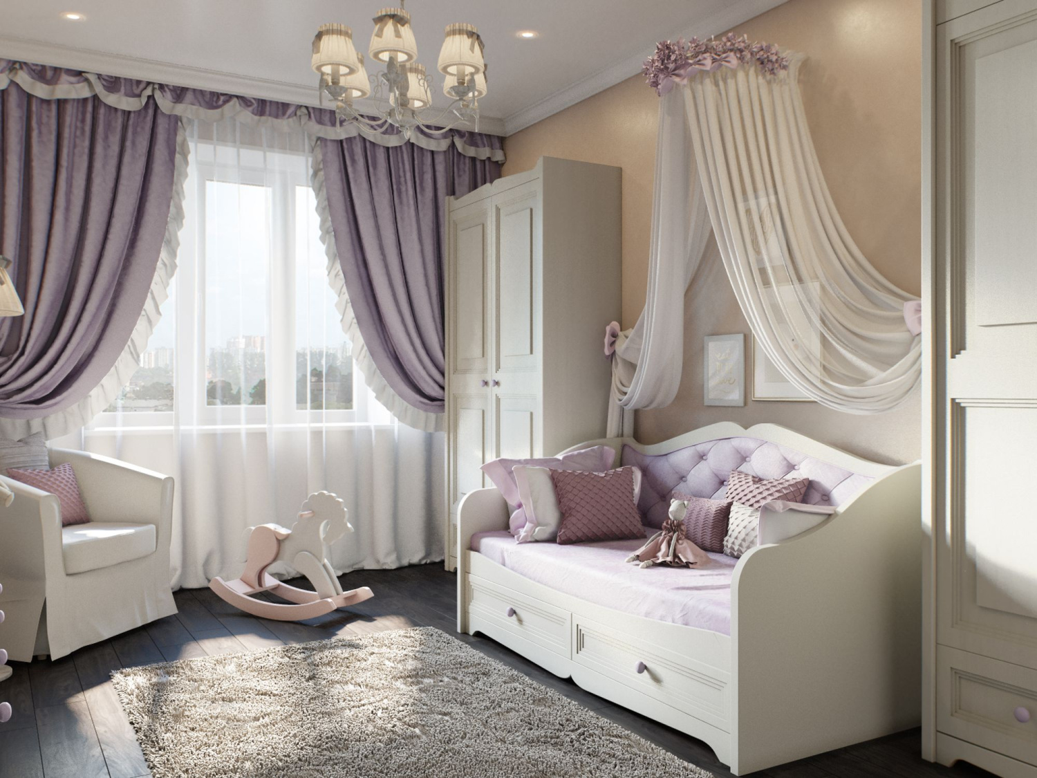 Maytoni Classic Bird Люстра цвет: белый ARM013-06-W