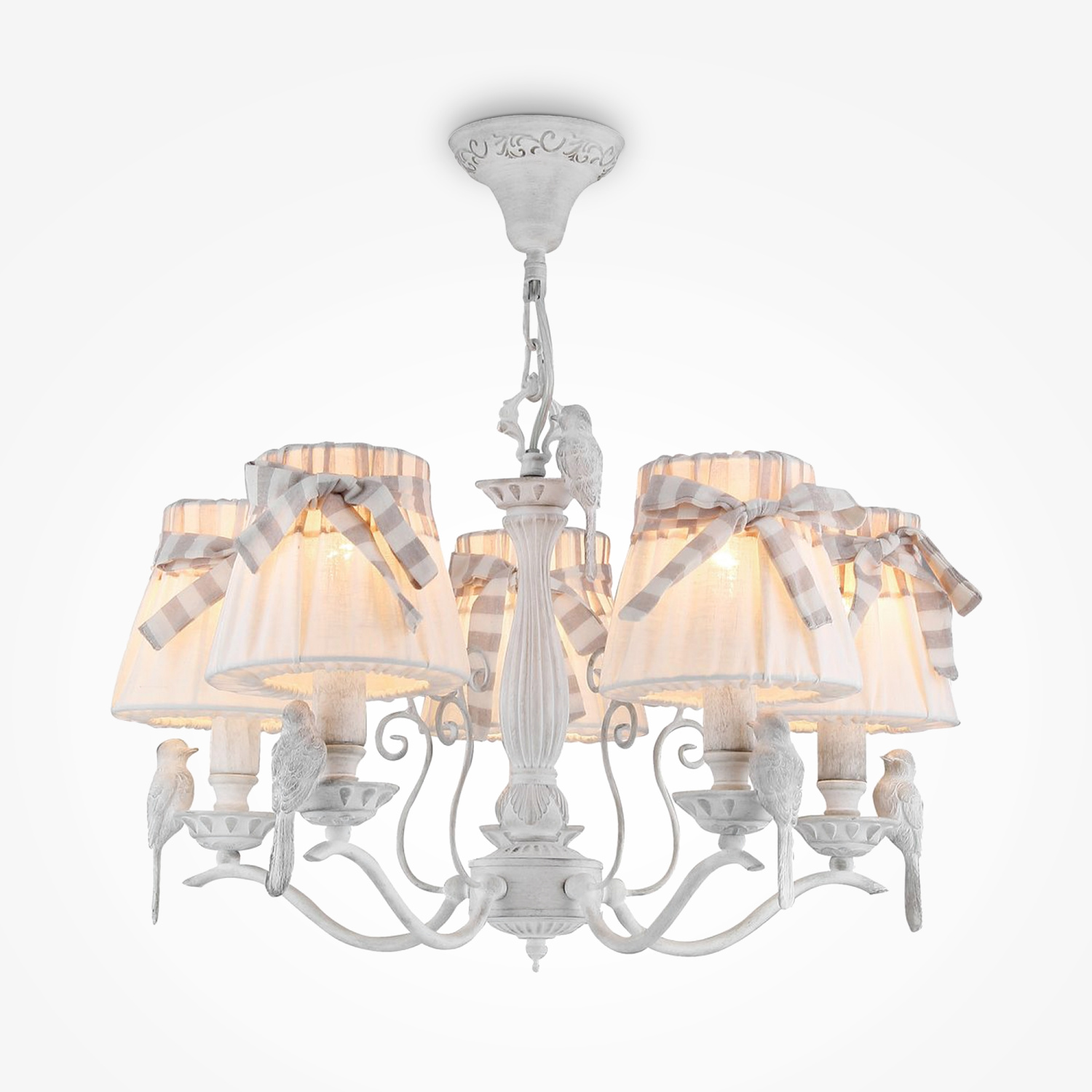 Maytoni Classic Bird Люстра цвет: белый ARM013-05-W
