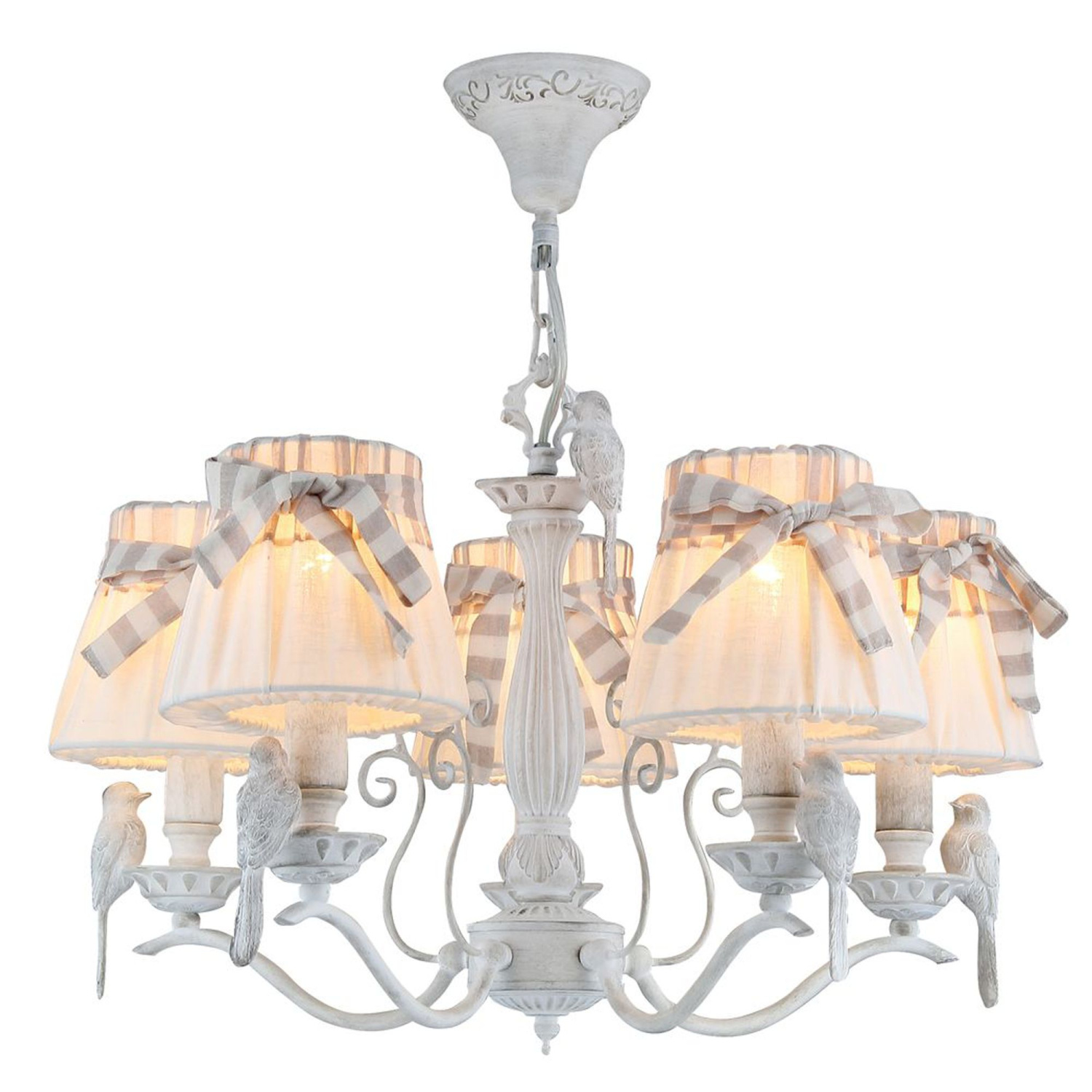 Maytoni Classic Bird Люстра цвет: белый ARM013-05-W