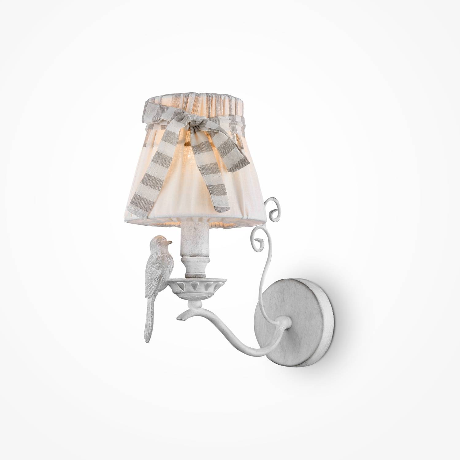 Maytoni Classic Bird Настенный светильник (бра) цвет: белый ARM013-01-W