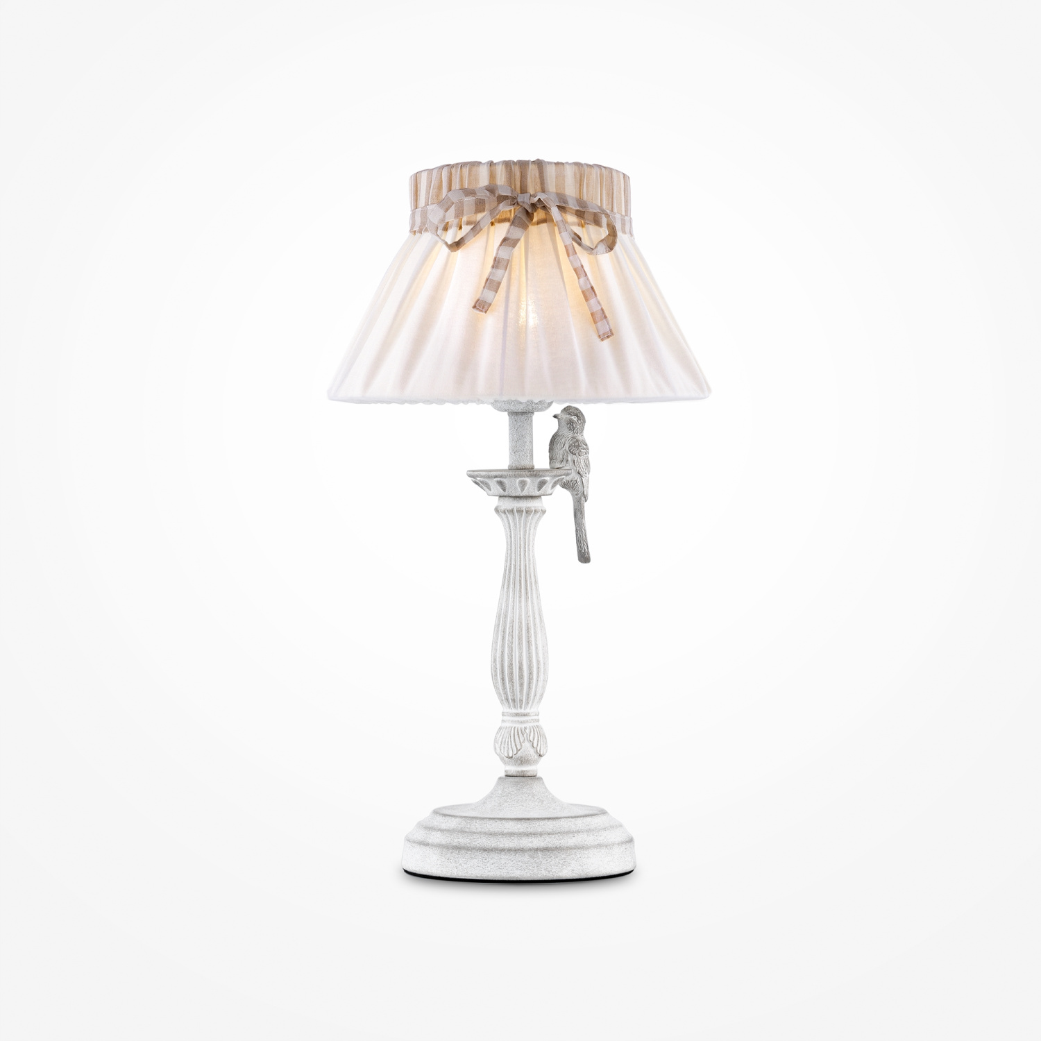 Maytoni Classic Bird Настольный светильник цвет: белый ARM013-11-W