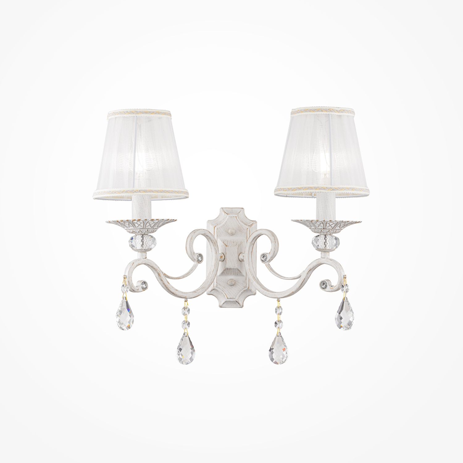 Maytoni Classic Grace Настенный светильник (бра) цвет: белый ARM247-02-G