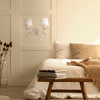 Maytoni Classic Grace Настенный светильник (бра) цвет: белый ARM247-02-G