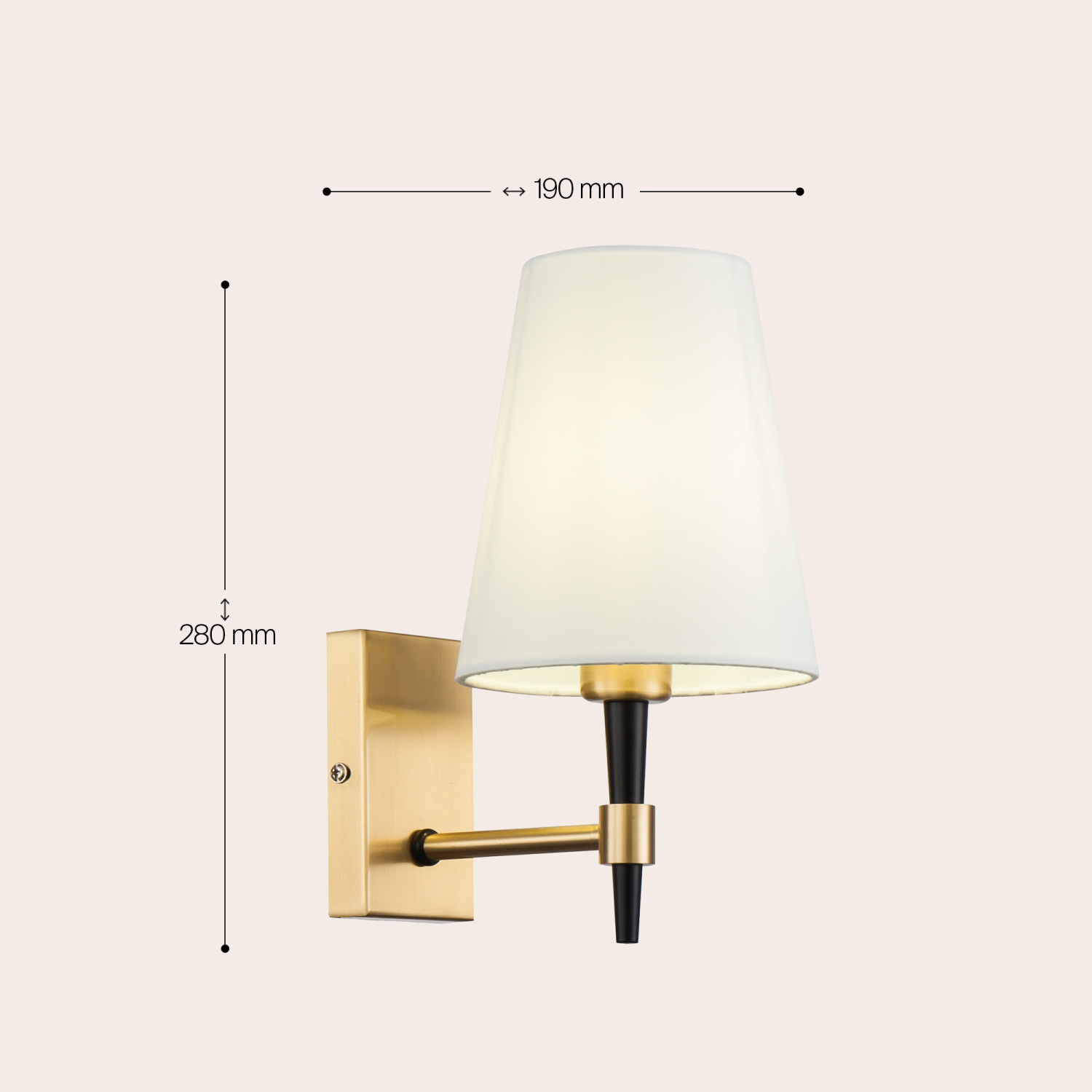 Maytoni Classic Zaragoza Настенный светильник (бра) цвет: латунь H001WL-01BS