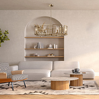 Maytoni Classic Bowi Подвесной светильник цвет: золото H009PL-08G