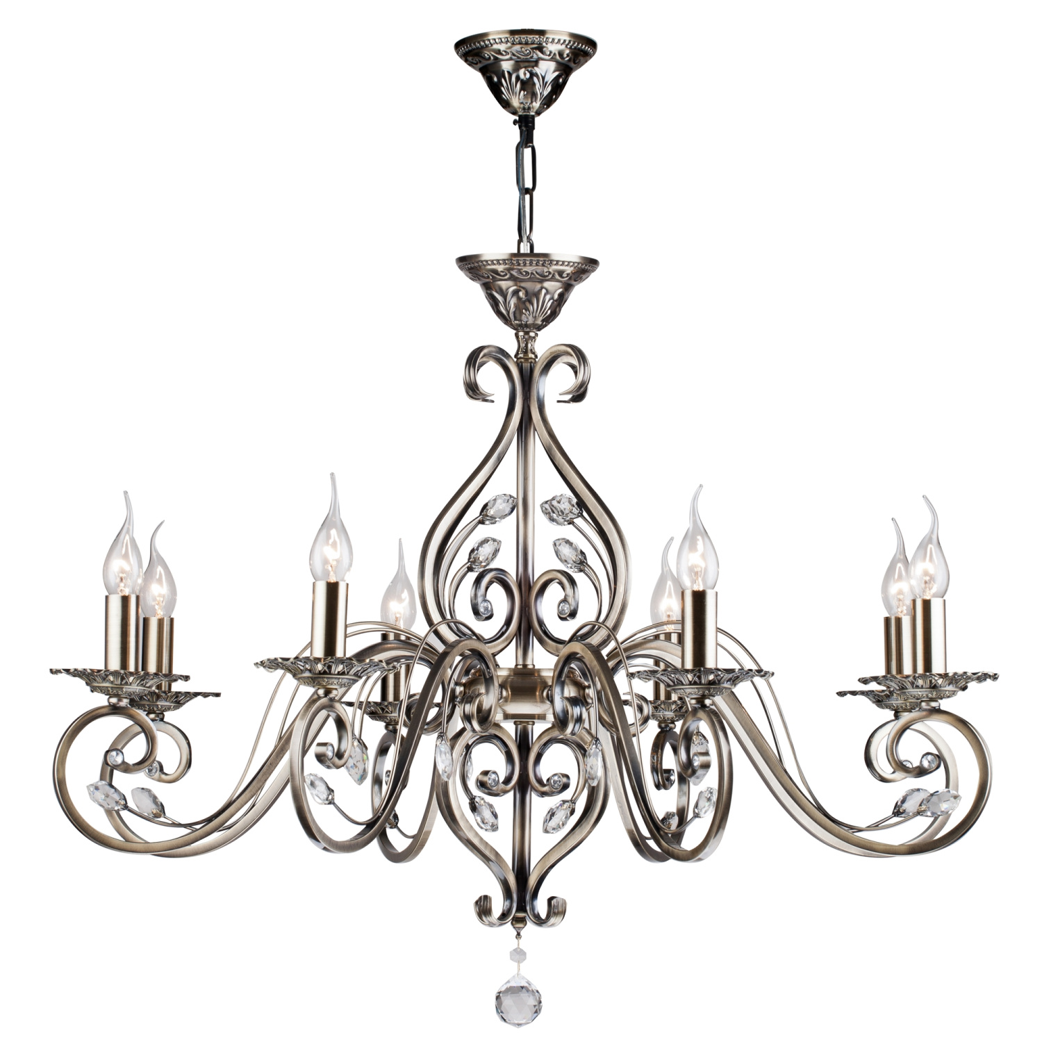 Maytoni Classic Leaves Люстра цвет: бронза RC109-PL-08-R