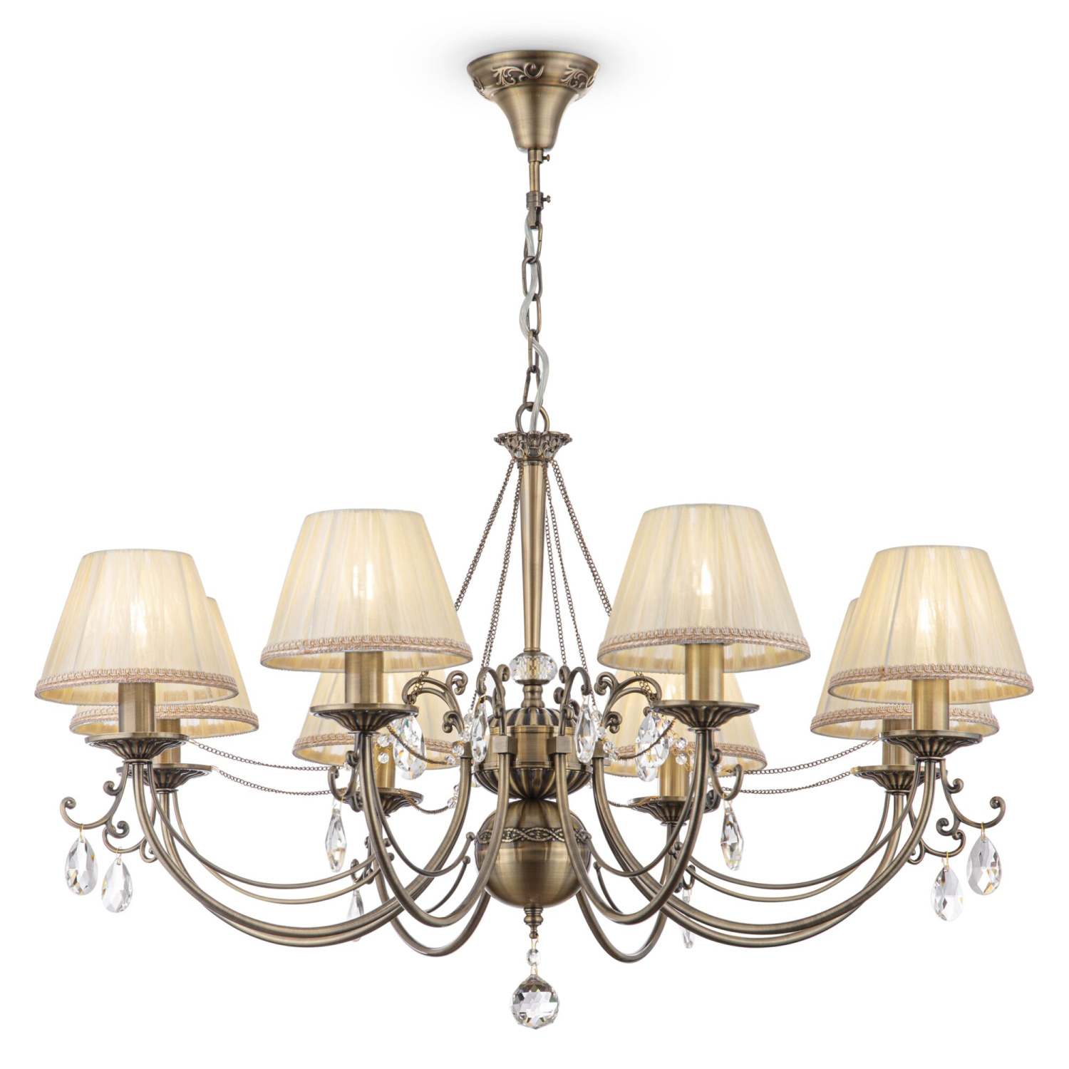 Maytoni Classic Soffia Люстра цвет: бронза RC093-PL-08-R