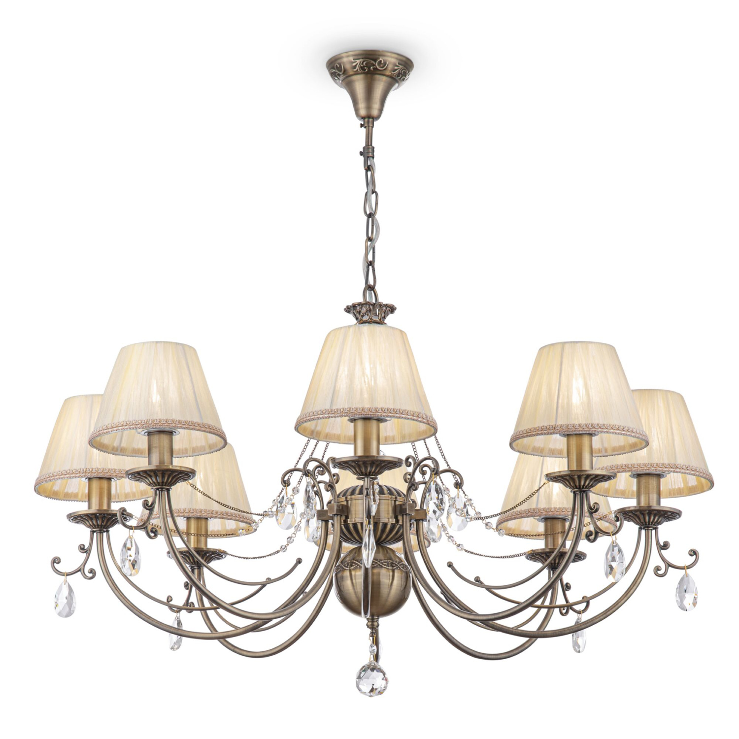 Maytoni Classic Soffia Люстра цвет: бронза RC093-PL-08-R