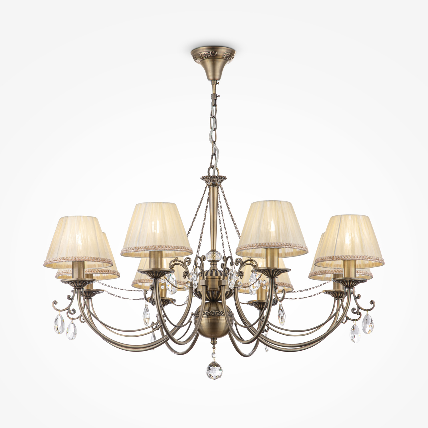 Maytoni Classic Soffia Люстра цвет: бронза RC093-PL-08-R