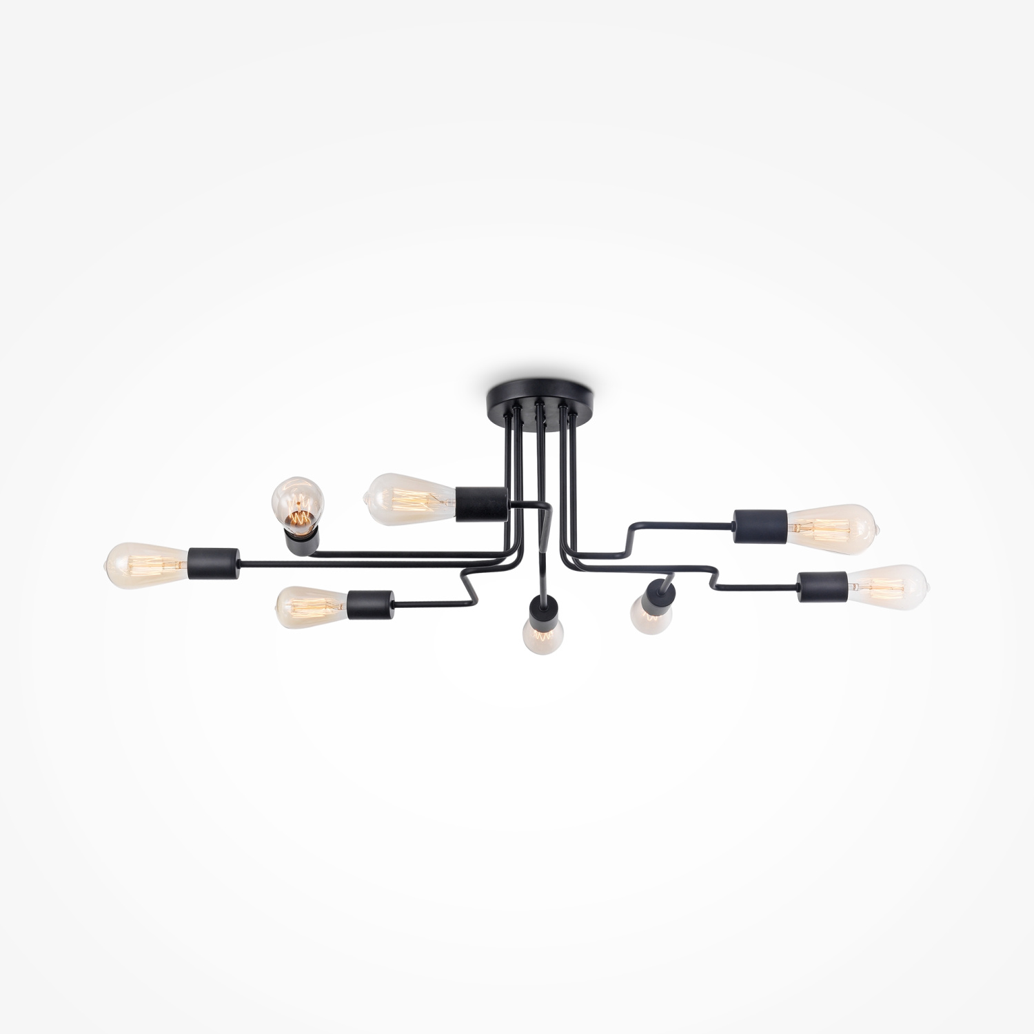 Maytoni Loft Gilbert Потолочный светильник цвет: черный T532CL-08B