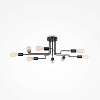 Maytoni Loft Gilbert Потолочный светильник цвет: черный T532CL-08B