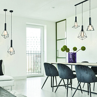 Maytoni Loft Spider Подвесной светильник цвет: черный T021-03-B