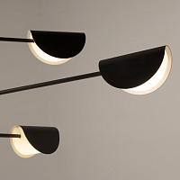 Maytoni Modern Mollis Люстра цвет: черный MOD126PL-08B