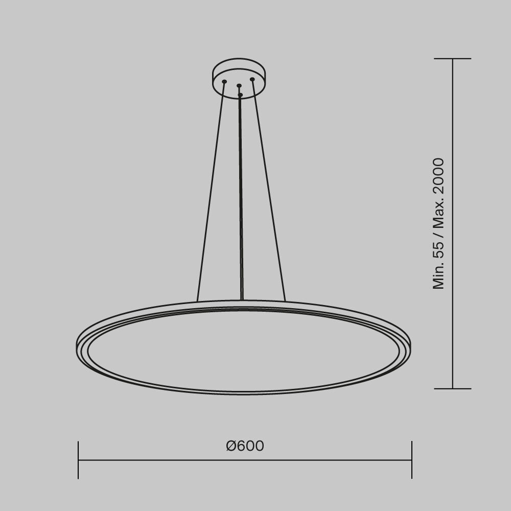 Maytoni Modern Cosmos Подвесной светильник цвет: белый MOD057PL-L54W4K