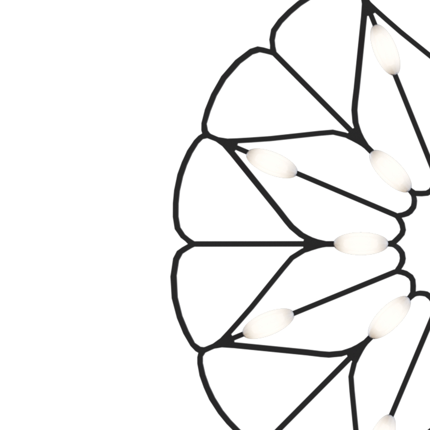 Maytoni Modern Volare Подвесной светильник цвет: черный MOD037PL-L16B