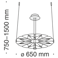 Maytoni Modern Volare Подвесной светильник цвет: черный MOD037PL-L16B