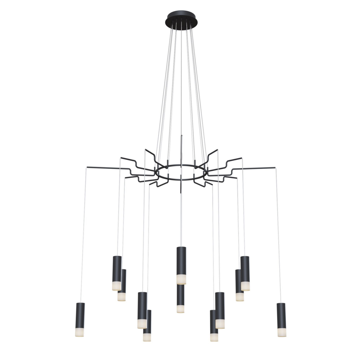 Maytoni Modern Davida Подвесной светильник цвет: черный MOD035PL-12B