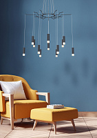 Maytoni Modern Davida Подвесной светильник цвет: черный MOD035PL-12B