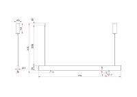 Maytoni Technical Puntero Подвесной светильник цвет: белый P068PL-L27W4K