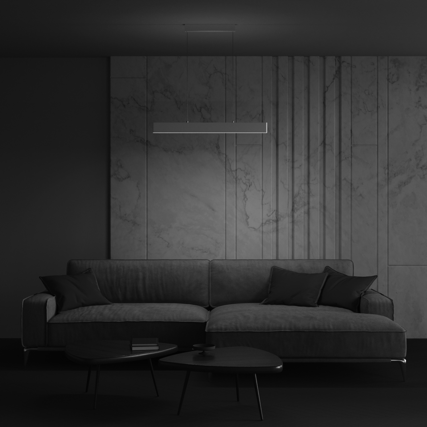 Maytoni Technical Step Подвесной светильник цвет: белый P010PL-L23W4K