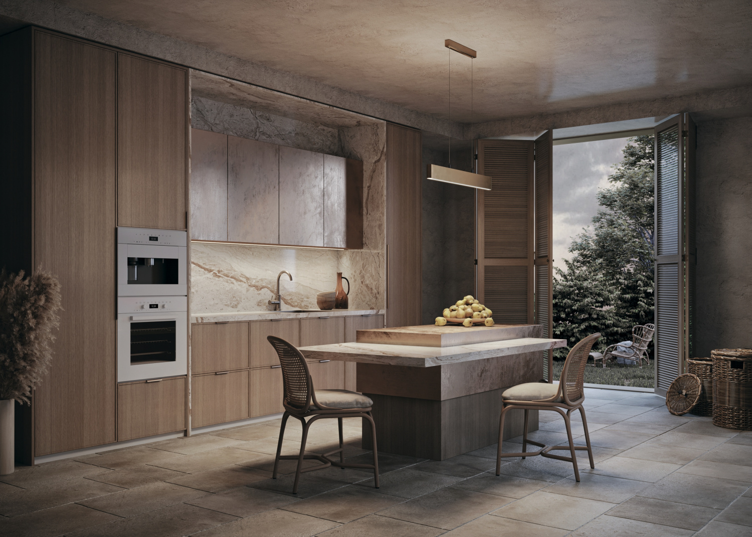 Maytoni Technical Step Подвесной светильник цвет: золото P010PL-L23G4K